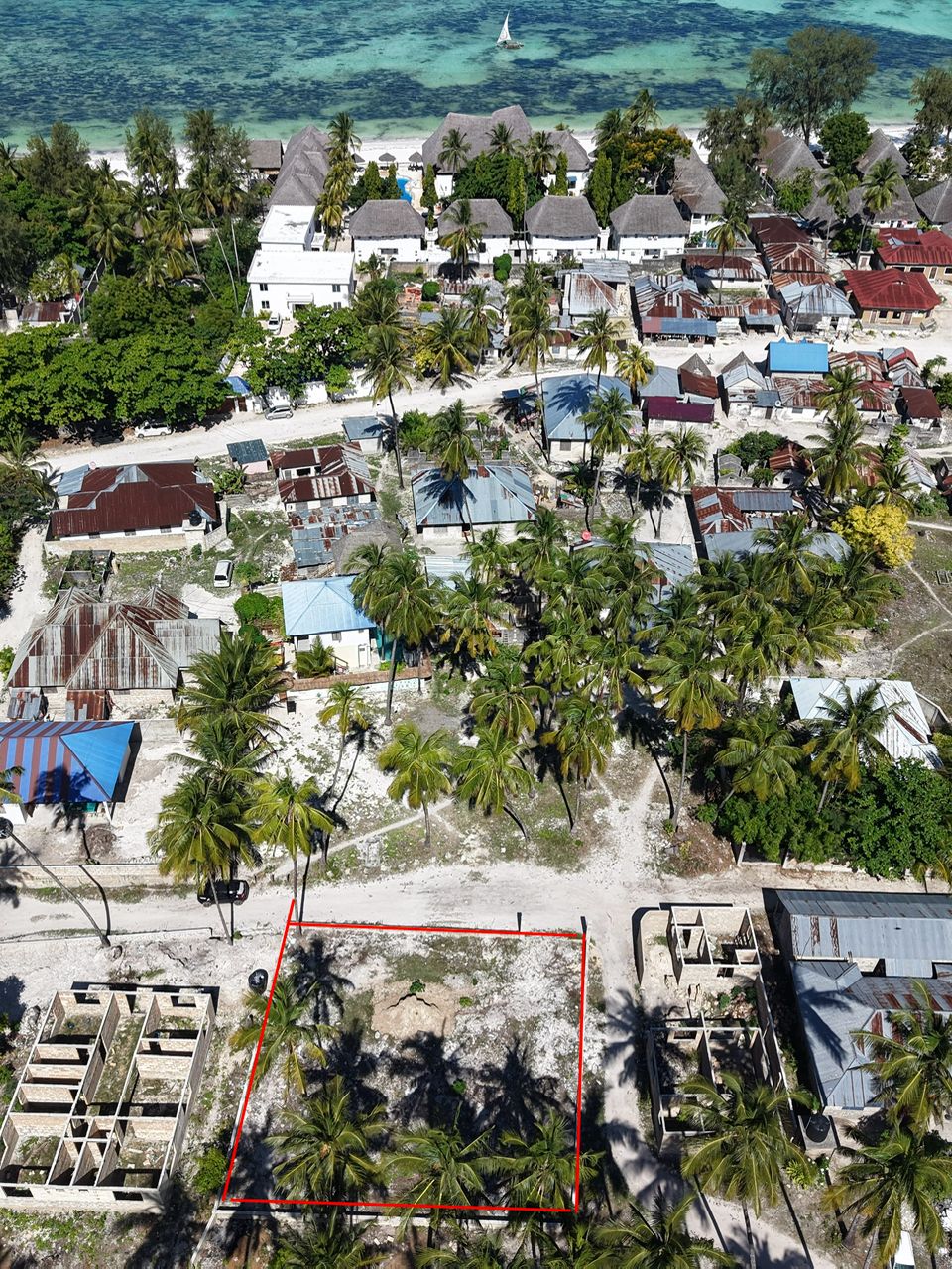 Spacious 600sqm Plot in Peaceful Jambiani Village